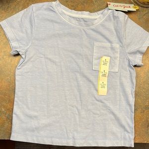 Boys or girls blue kids shirt